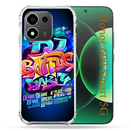 Coque Renforcée Pour Honor 600 Smart 5G Street Art Rap