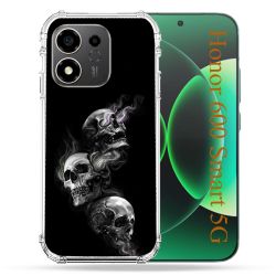 Coque Renforcée Pour Honor 600 Smart 5G Tete de Mort Triple