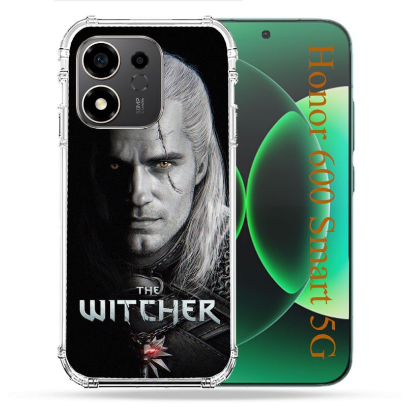 Coque Renforcée Pour Honor 600 Smart 5G The Witcher Noir