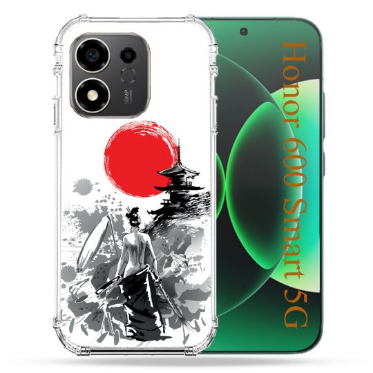 Coque Renforcée Pour Honor 600 Smart 5G Voyage Japon Femme
