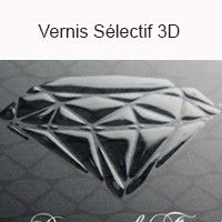 Vernis sélectif 3D